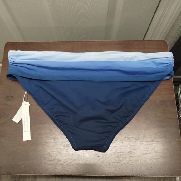 Bleu by Rod Beattie NWT Size 14 Blue Ombre Swimwear Separates Bikini Bottom - Picture 2 of 6